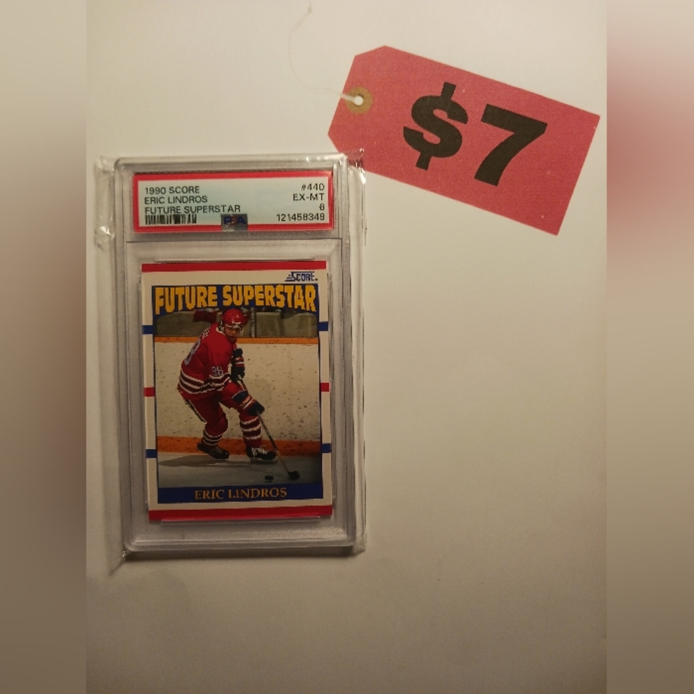 1990 Score Eric Lindros Future Superstar (Rookie) #440